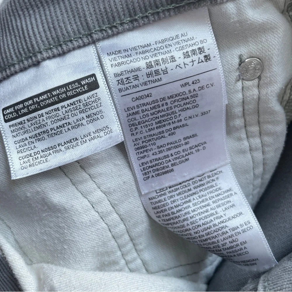 Levi’s‎ 511 Slim Fit Corduroy Jeans
